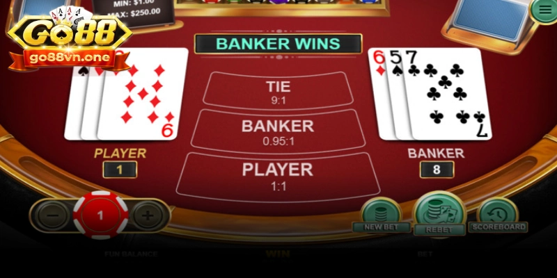 Nắm vững quy tắc trò chơi Baccarat 