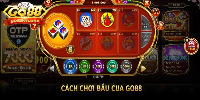 cách chơi bầu cua