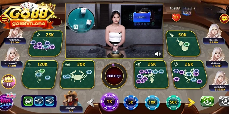 Đặt cược vào linh vật bầu cua thường xuất hiện