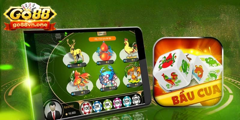 Thư giãn giải trí với tựa game bầu cua online