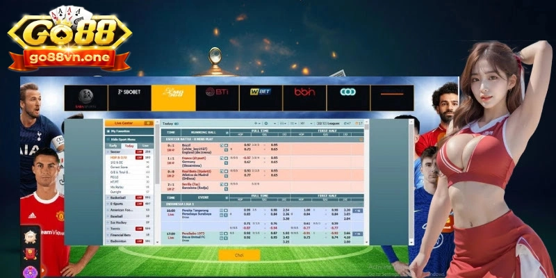 Xem bảng tỷ lệ odds để nhận biết dấu hiệu rung