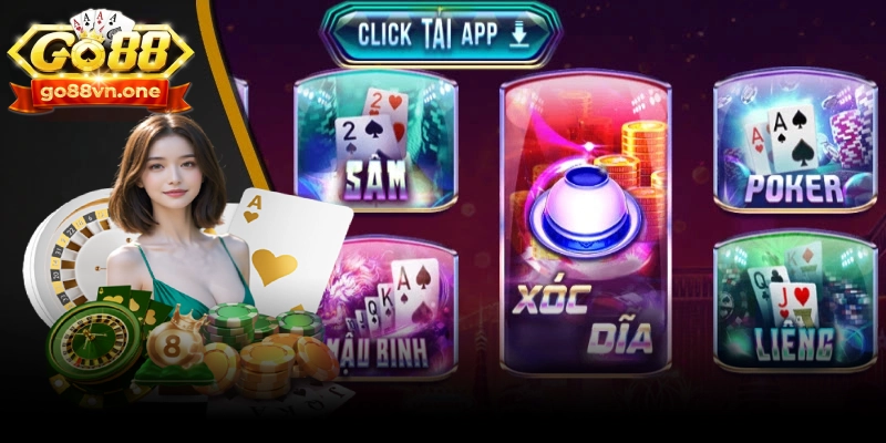 Quy tụ kho game bài đồ sộ không đâu sánh bằng